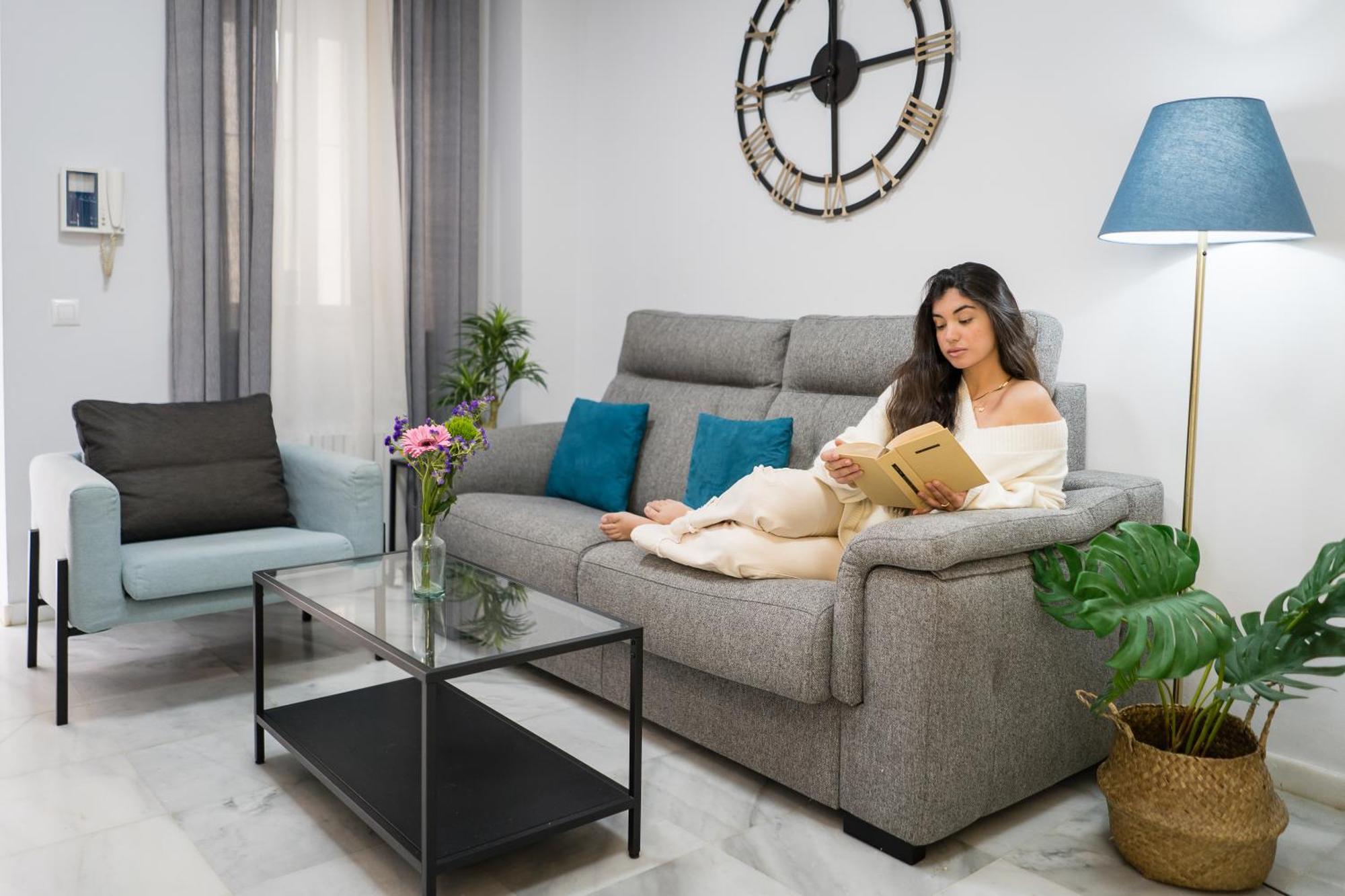 Apartamento Triana Deluxe Con Patio Privado Siviglia Esterno foto