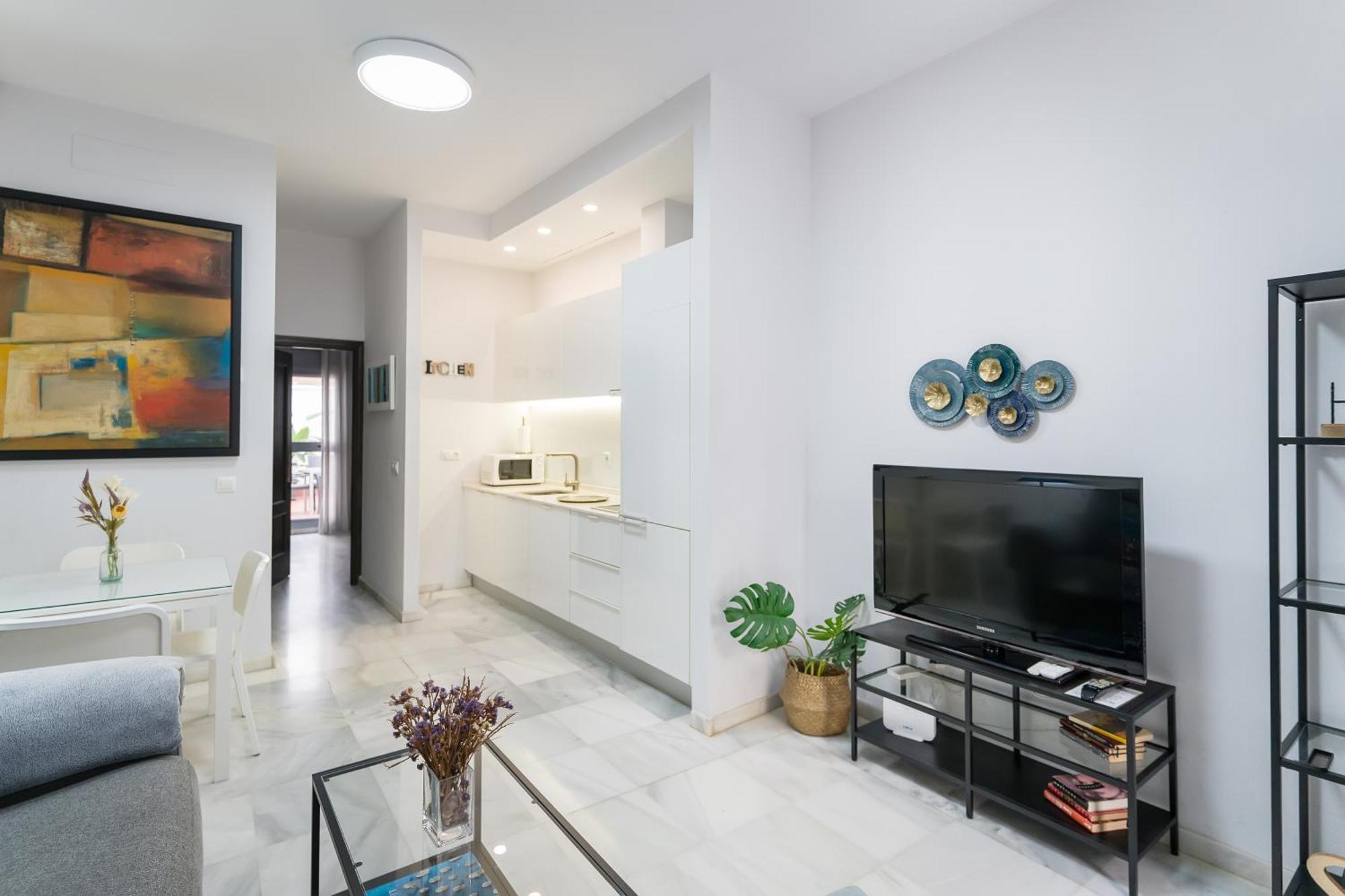 Apartamento Triana Deluxe Con Patio Privado Siviglia Esterno foto
